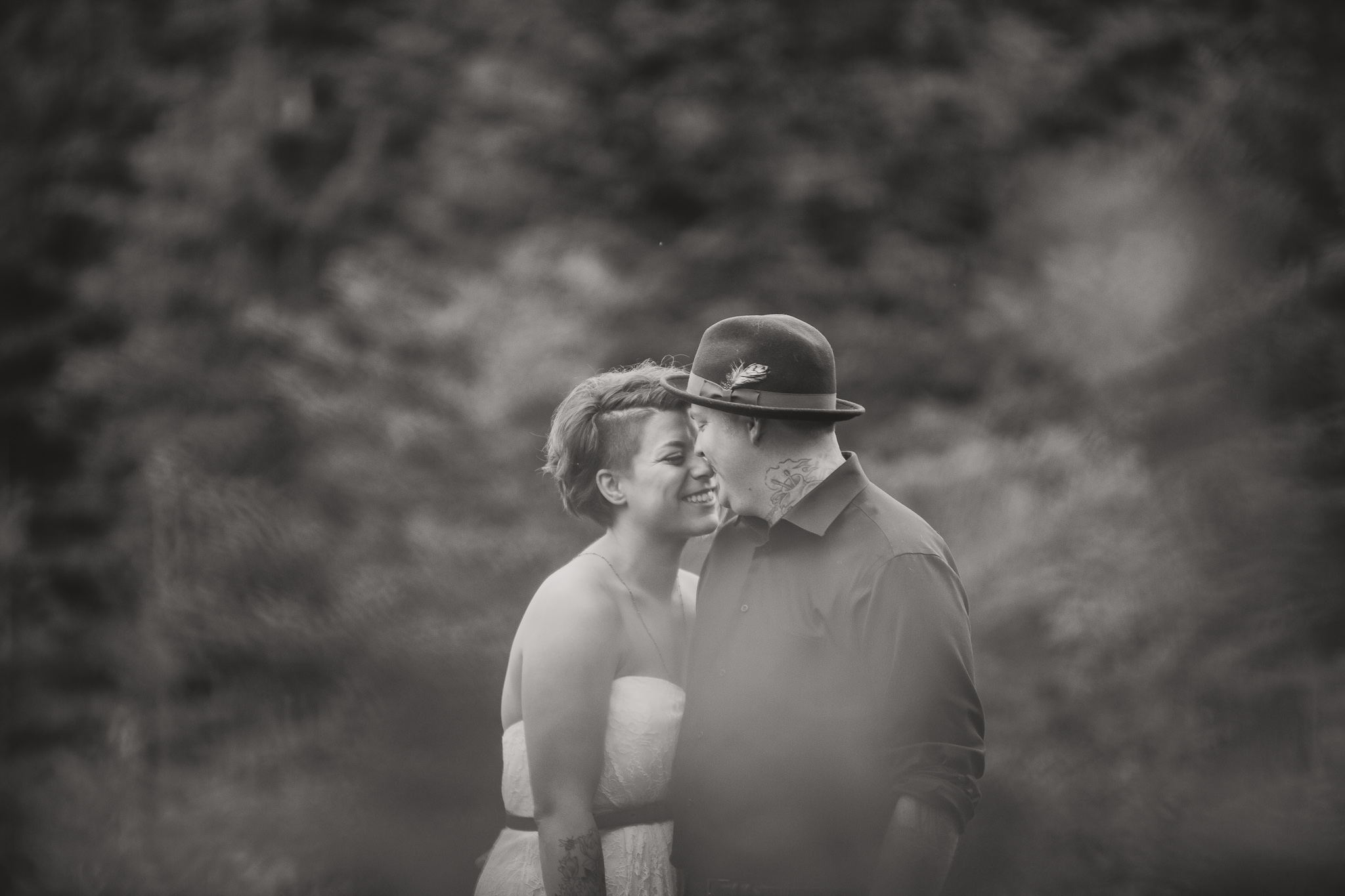couple dancing in a field black and white picture
